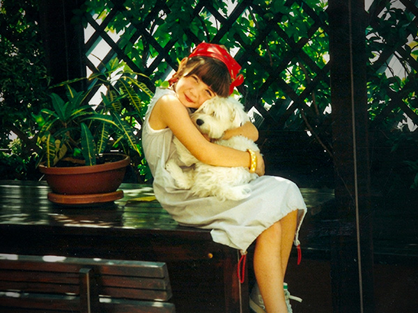 Foto Ricordo di Chiara Apolone e il suo Cane Sissi